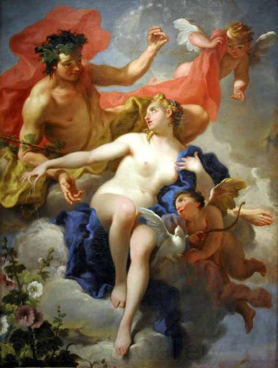 Giambattista Pittoni Bacchus and Ariadne Spain oil painting art